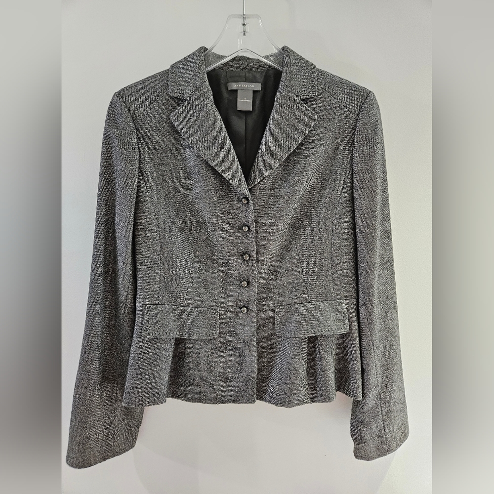 Ann Taylor Tweed Jacket (size 4)